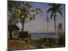 Tropical Scene-Albert Bierstadt-Mounted Giclee Print