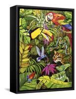 Tropical Scenery-Harro Maass-Framed Stretched Canvas