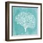 Tropical Sea Fan 1-Evangeline Taylor-Framed Art Print