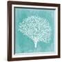 Tropical Sea Fan 1-Evangeline Taylor-Framed Art Print