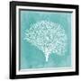 Tropical Sea Fan 1-Evangeline Taylor-Framed Art Print