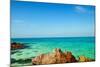 Tropical Sea Shore-PaulPaladin-Mounted Photographic Print