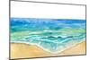 Tropical Sea Waves and Sandy Beach-M. Bleichner-Mounted Art Print