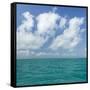 Tropical Seascape I-Kathy Mahan-Framed Stretched Canvas