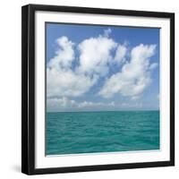 Tropical Seascape I-Kathy Mahan-Framed Premium Photographic Print