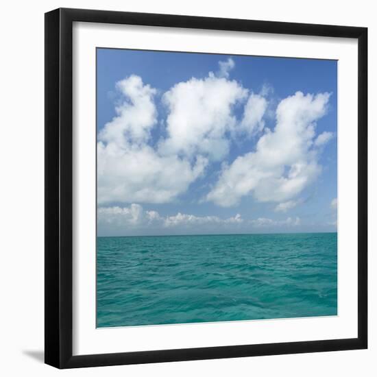 Tropical Seascape I-Kathy Mahan-Framed Premium Photographic Print