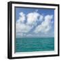 Tropical Seascape I-Kathy Mahan-Framed Premium Photographic Print