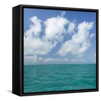 Tropical Seascape I-Kathy Mahan-Framed Stretched Canvas