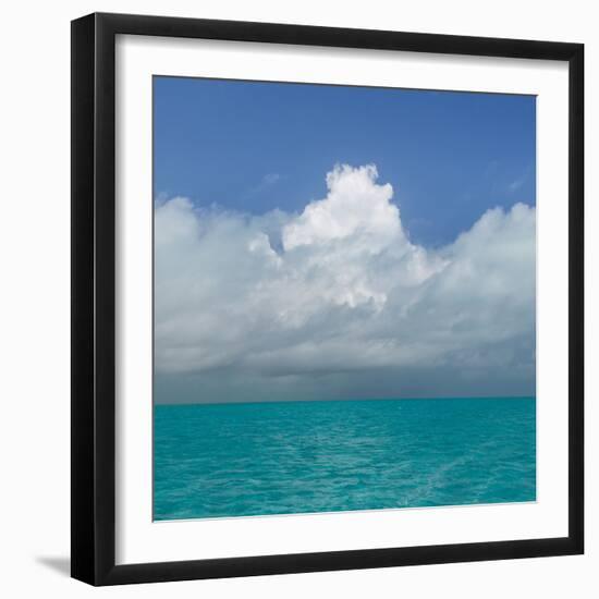 Tropical Seascape II-Kathy Mahan-Framed Premium Photographic Print
