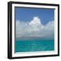 Tropical Seascape II-Kathy Mahan-Framed Premium Photographic Print