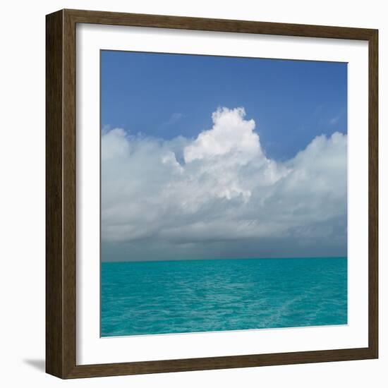 Tropical Seascape II-Kathy Mahan-Framed Photographic Print