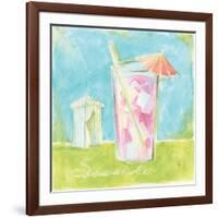 Tropical Seaside-Lauren Hamilton-Framed Art Print