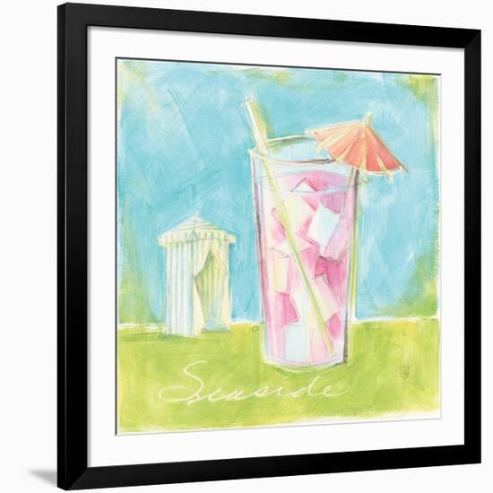 Tropical Seaside-Lauren Hamilton-Framed Art Print