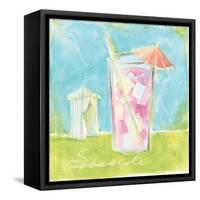 Tropical Seaside-Lauren Hamilton-Framed Stretched Canvas