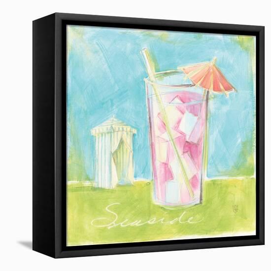 Tropical Seaside-Lauren Hamilton-Framed Stretched Canvas