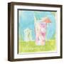 Tropical Seaside-Lauren Hamilton-Framed Art Print