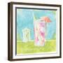 Tropical Seaside-Lauren Hamilton-Framed Art Print