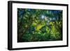 Tropical Shade-Dennis Frates-Framed Giclee Print