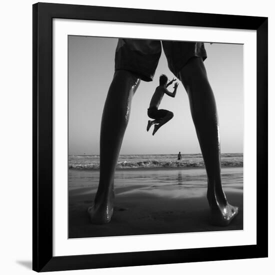 Tropical Shadows-1-2-Moises Levy-Framed Giclee Print