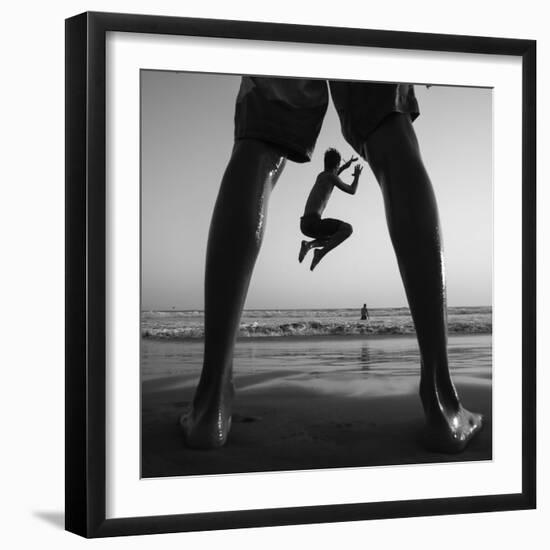 Tropical Shadows-1-2-Moises Levy-Framed Giclee Print