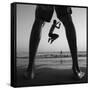 Tropical Shadows-1-2-Moises Levy-Framed Stretched Canvas