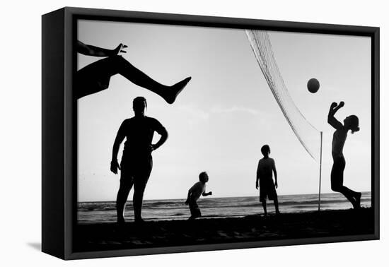 Tropical Shadows-12-Moises Levy-Framed Stretched Canvas