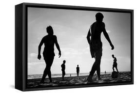 Tropical Shadows-19-Moises Levy-Framed Stretched Canvas