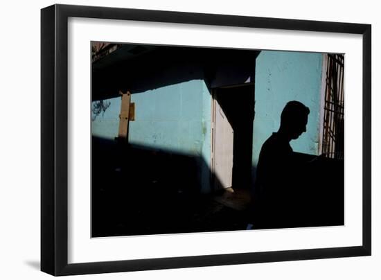 Tropical Shadows-28-Moises Levy-Framed Giclee Print