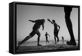 Tropical Shadows-36-Moises Levy-Framed Stretched Canvas