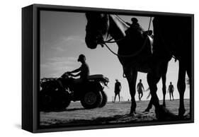 Tropical Shadows-5-Moises Levy-Framed Stretched Canvas