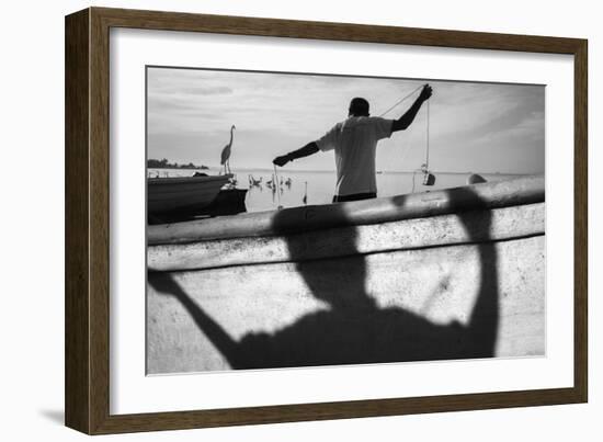 Tropical Shadows-6-Moises Levy-Framed Giclee Print