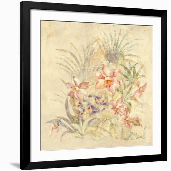 Tropical Square II-Cheri Blum-Framed Art Print