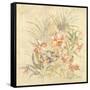 Tropical Square II-Cheri Blum-Framed Stretched Canvas