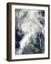 Tropical Storm Andrea over Florida-null-Framed Photographic Print