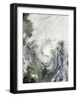 Tropical Storm Andrea over Southeastern United States-null-Framed Photographic Print