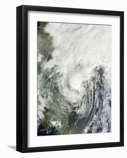 Tropical Storm Andrea over Southeastern United States-null-Framed Photographic Print