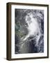 Tropical Storm Cristobal over the Bahamas-null-Framed Photographic Print