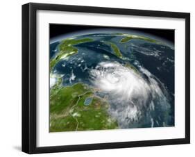 Tropical Storm Dennis-Stocktrek Images-Framed Photographic Print