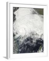 Tropical Storm Haiyan over Mainland China-null-Framed Photographic Print