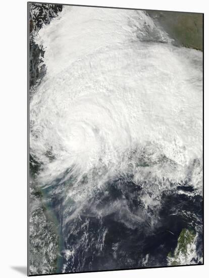 Tropical Storm Haiyan over Mainland China-null-Mounted Photographic Print