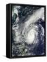 Tropical Storm Krosa Off the Phillippines-null-Framed Stretched Canvas