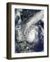 Tropical Storm Krosa Off the Phillippines-null-Framed Photographic Print