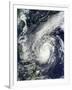 Tropical Storm Krosa Off the Phillippines-null-Framed Photographic Print