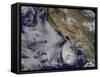 Tropical Storm Miriam Off the Coast of Baja California-null-Framed Stretched Canvas