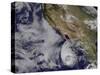 Tropical Storm Miriam Off the Coast of Baja California-null-Stretched Canvas