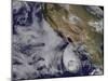 Tropical Storm Miriam Off the Coast of Baja California-null-Mounted Photographic Print
