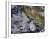 Tropical Storm Miriam Off the Coast of Baja California-null-Framed Photographic Print