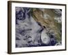 Tropical Storm Miriam Off the Coast of Baja California-null-Framed Photographic Print