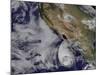 Tropical Storm Miriam Off the Coast of Baja California-null-Mounted Photographic Print