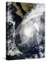 Tropical Storm Sonia over Mexico-null-Stretched Canvas